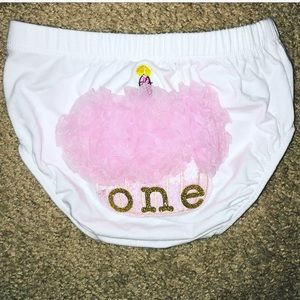 1st BIRTHDAY BOTTOMS | 12 months | NWOT